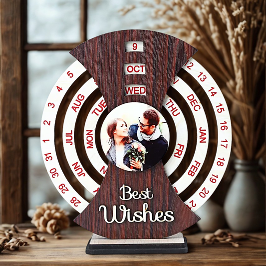 Best Wishes Personalised Calendar