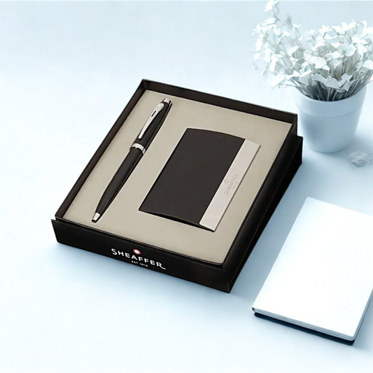 Pen & Card Holder Gift Set