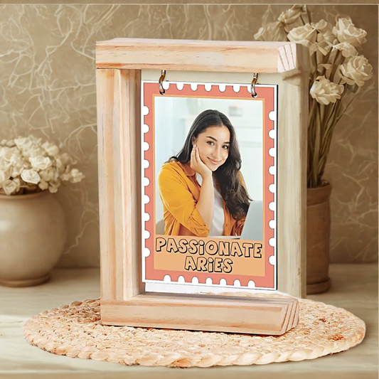 Personalised Aries Passion Photo Frame
