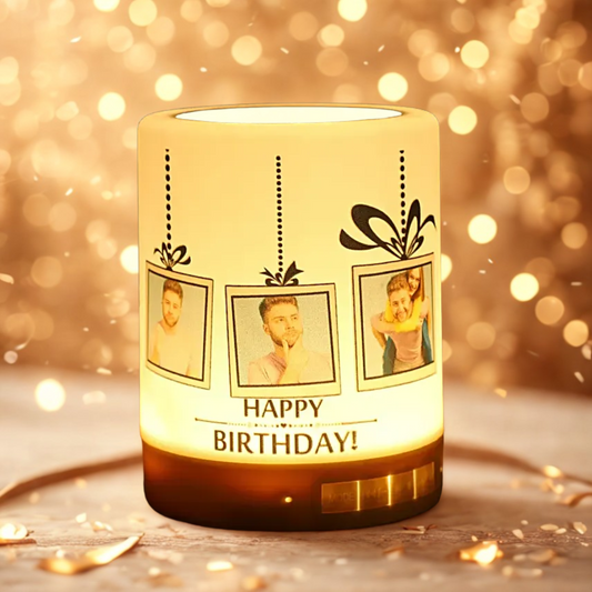Personalised Birthday Special LED Lamp Speaker