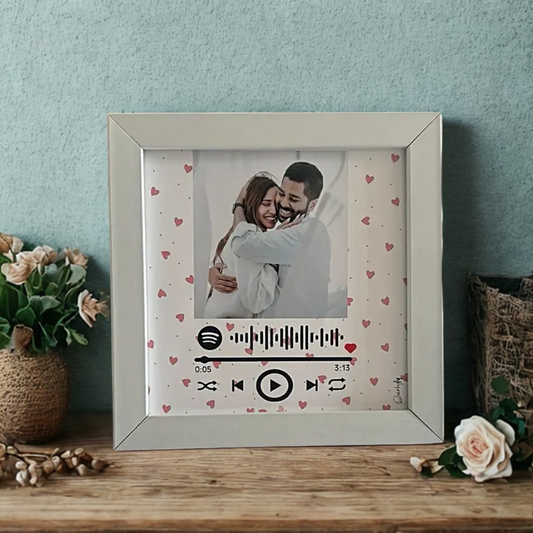 Personalised Song Code Photo Frame