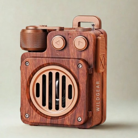 Retro Bluetooth Speaker I Wildgear I A6 Wireless Speaker